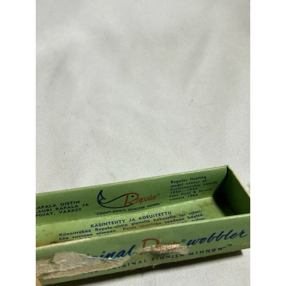 Rapala The Original Finnish Minnow Lure Count Down Jigging Alkuperainen w/ Box